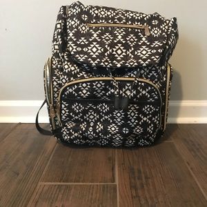 Backpack diaper bag